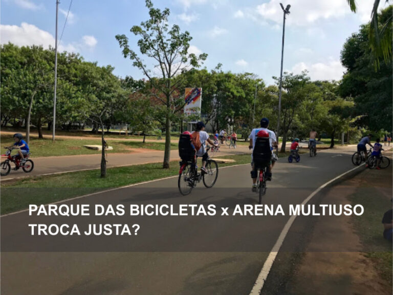 Arena Rei Pelé pode ocupar o Parque das Bicicletas!