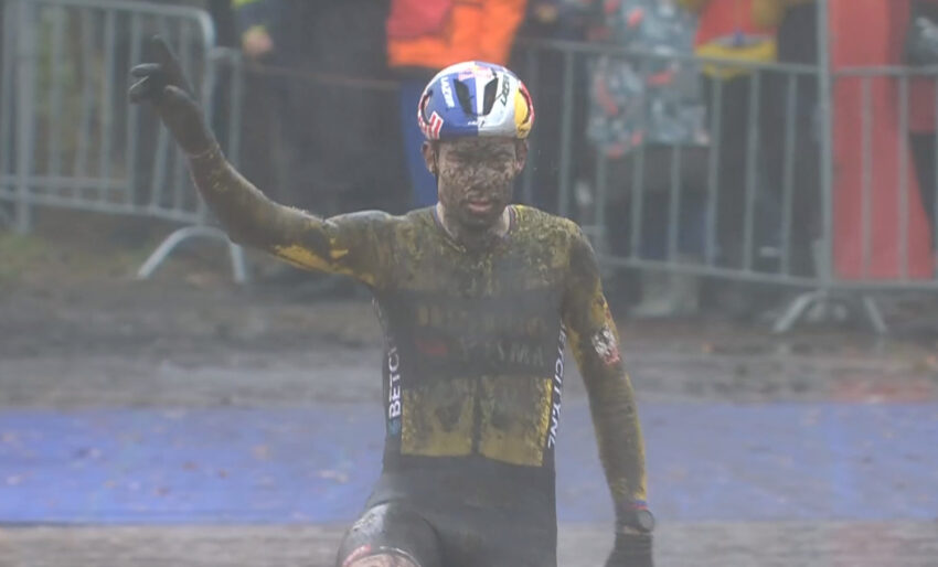 Wout van Aert vence a Exact Cross em Essen | Catptura GCN+