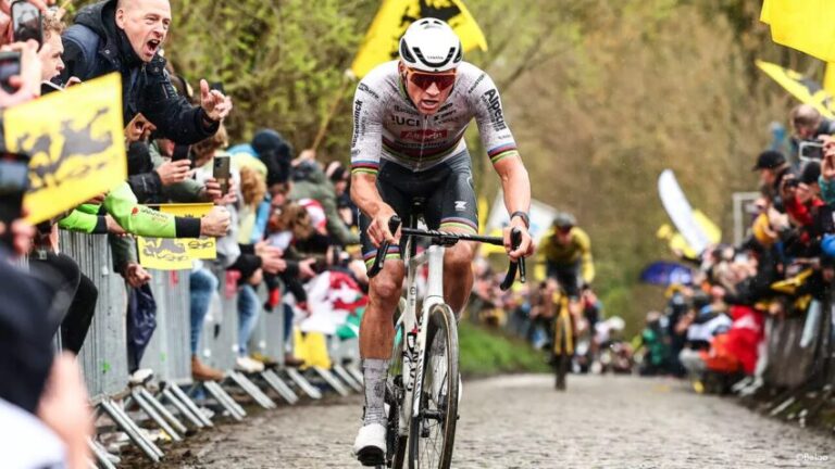 Mathieu van der Poel iguala Leão de Flandres e vence Ronde pela terceira vez