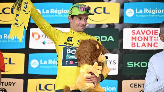 Primoz Roglic é campeão do Critérium du Dauphiné