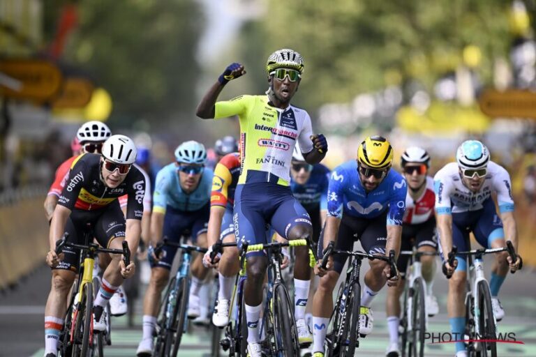 Biniam Girmay vence em dia de sprint no Tour de France