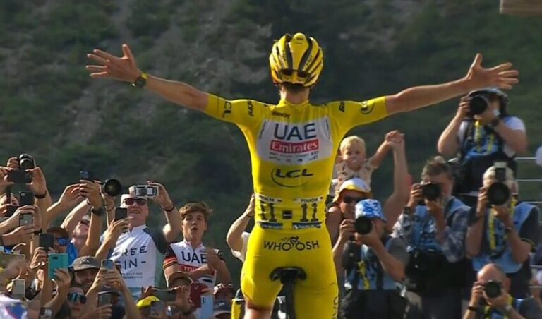 Tour de France: Pogacar vence pela quinta vez e é o virtual campeão de 2024