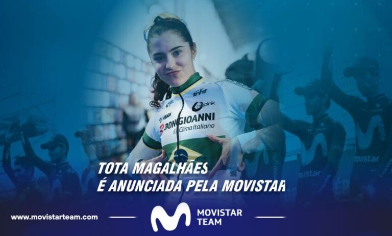 Movistar anuncia ciclista brasileira Tota Magalhães