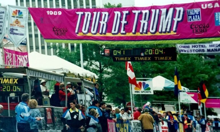 Tour de Trump : A prova de ciclismo que o presidente eleito dos EUA criou nos anos 80!