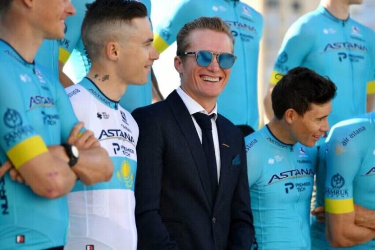 Equipe Astana anuncia três novos diretores esportivos para 2025