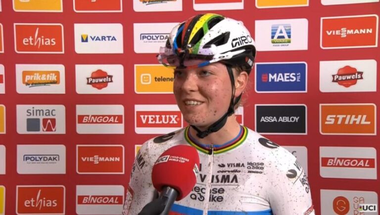 Cyclo-cross: Fem van Empel vence de ponta a ponta em Gavere