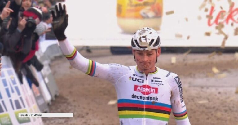 Cyclo-cross: Mathieu van der Poel passeia na França!