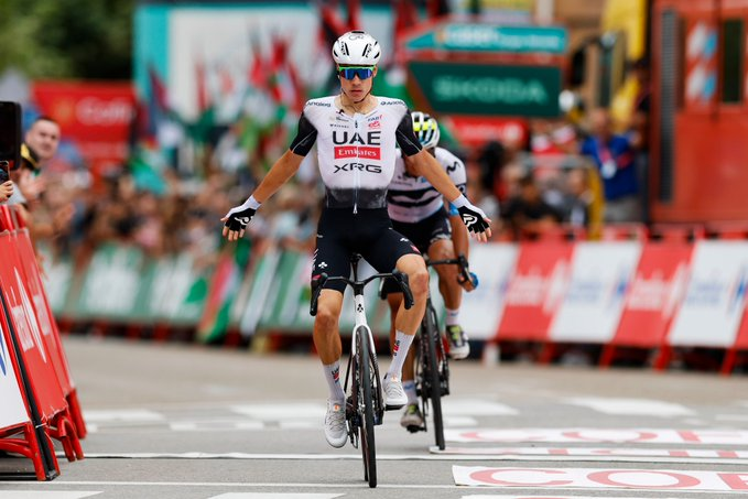 Dia da fuga na La Vuelta tem vitória espanhola com Juan Ayuso