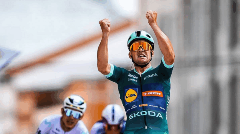 Dia da Fuga na Vuelta tem vitória de Mads Pedersen