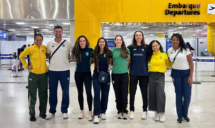 Seleção Brasileira embarca para o Tour El Salvador | Foto Divulgação CBC