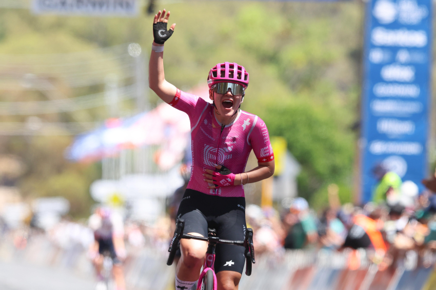 Noemi Ruegg venceu o Tour Down Under com uma vitória na etapa final